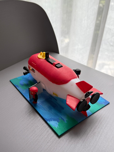 公開組季軍 - 「蛟龍」探海，紅影啟航