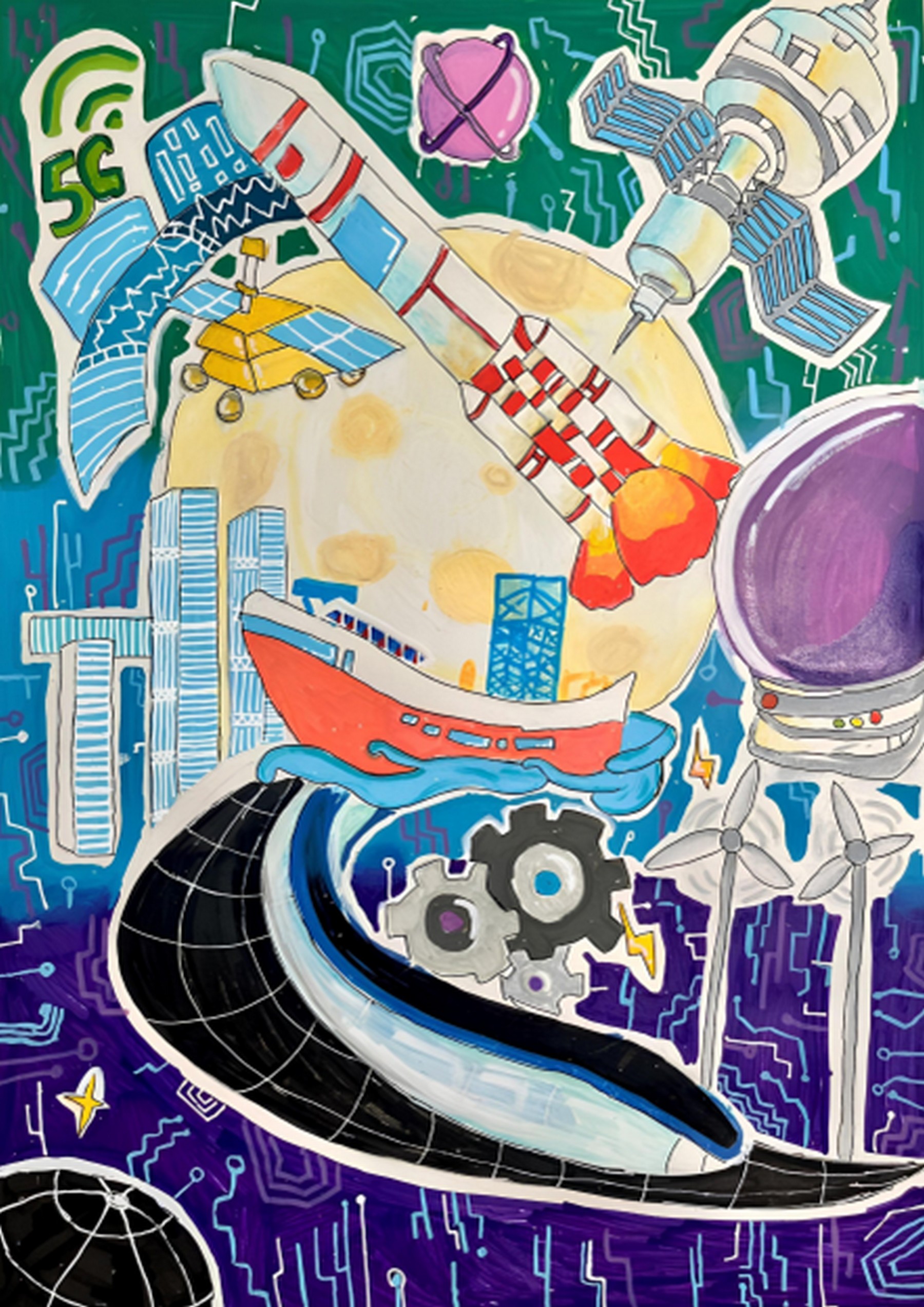 小學組殿軍 - 中國萬象·智築未來